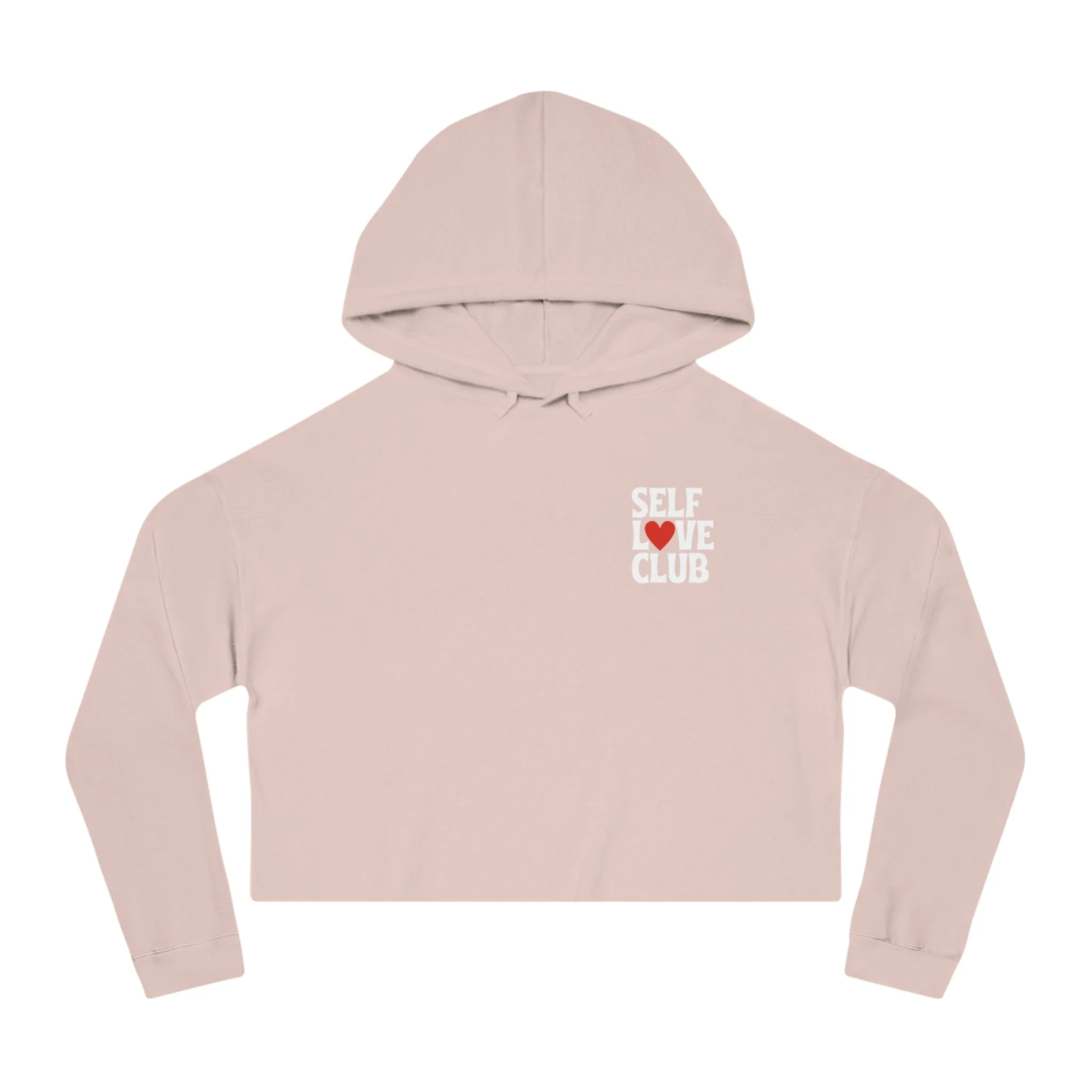 Self Love Club Cropped Hoodie