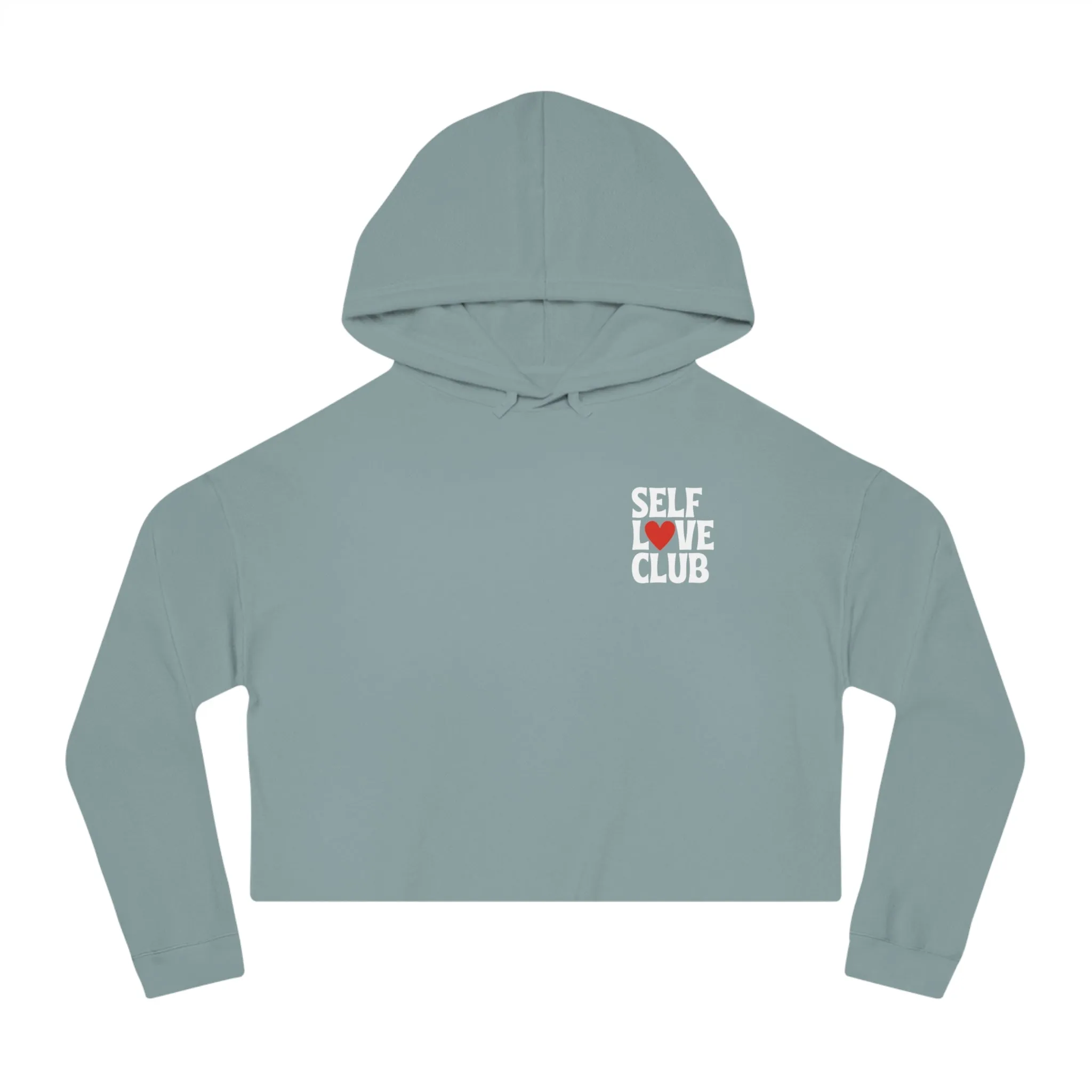 Self Love Club Cropped Hoodie