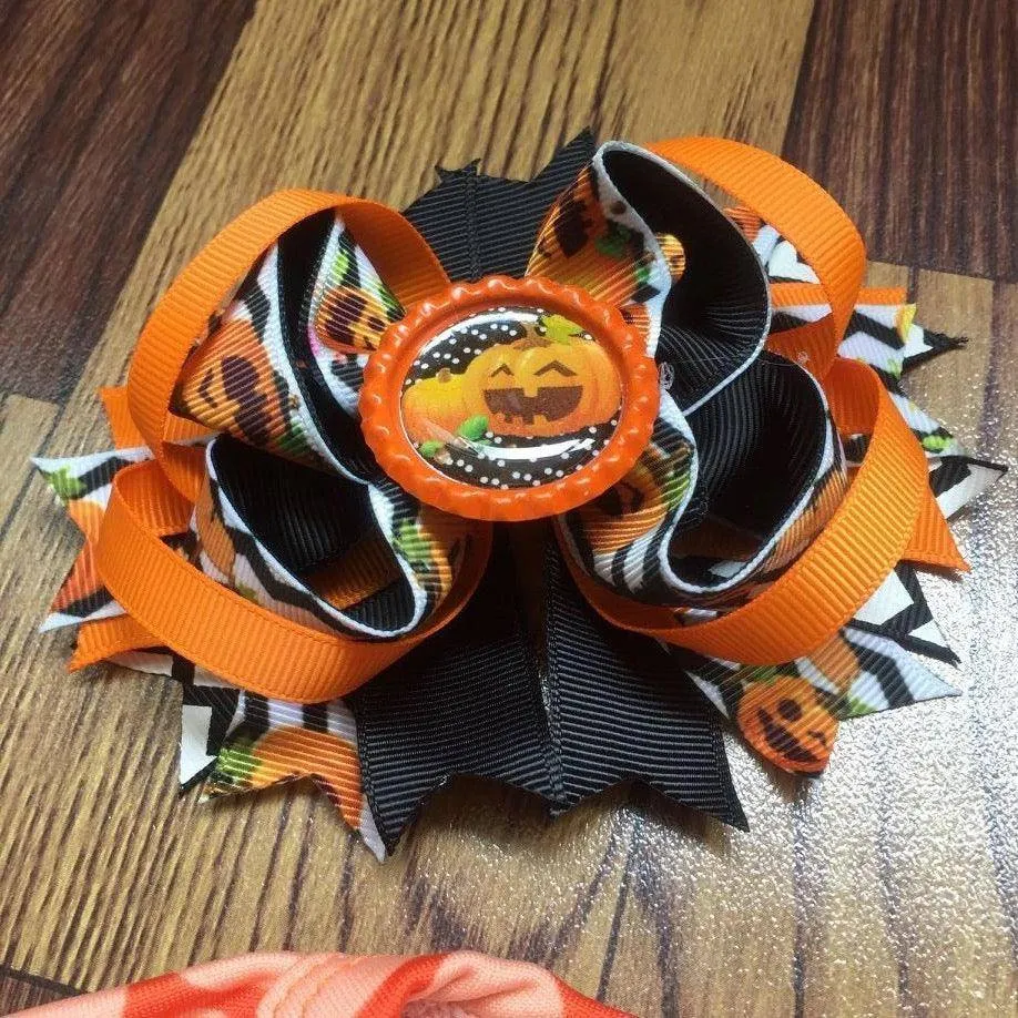 Sets Beautiful Halloween Bow Necklace Dress