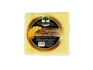 Sharp Cheddar Cheese - Aged 2 Years | Veal Station Amish Market  7.5 oz Bar