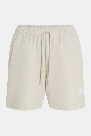 SHORTS PRINT (S25F1616) GREY MELANGE - WHITE