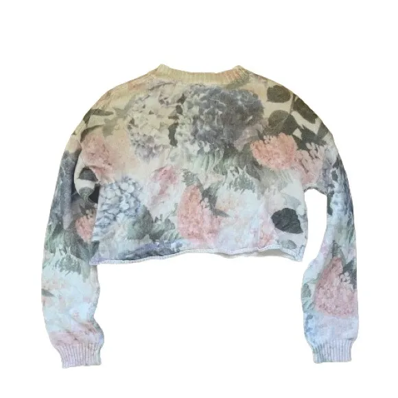 Show Me Your Mumu Cropped Varsity Sweater