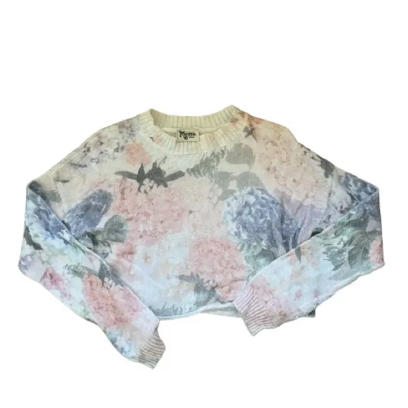 Show Me Your Mumu Cropped Varsity Sweater