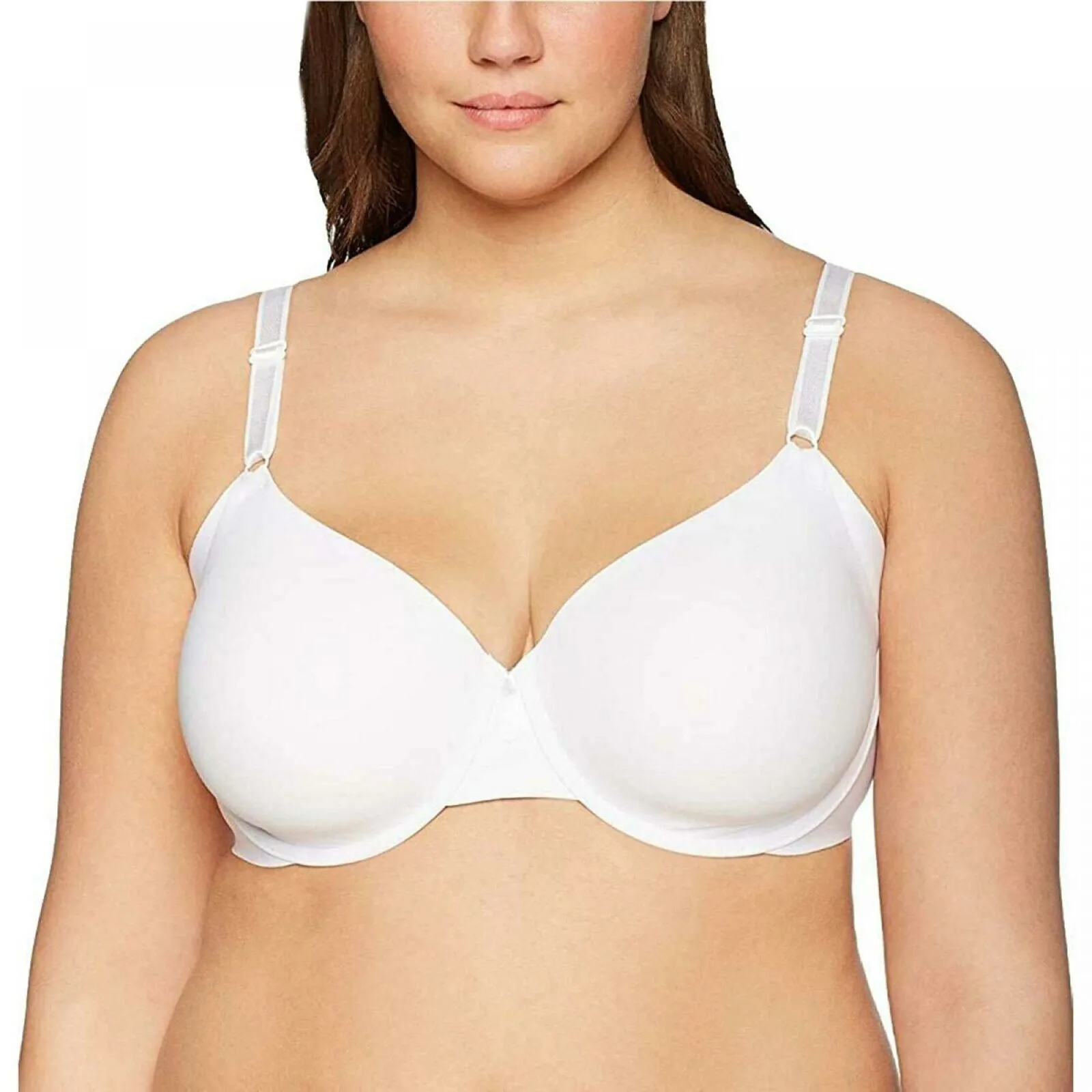 Simply Perfect by Warner's Full Figure Underarm Smooth Underwire Bra White 42DD