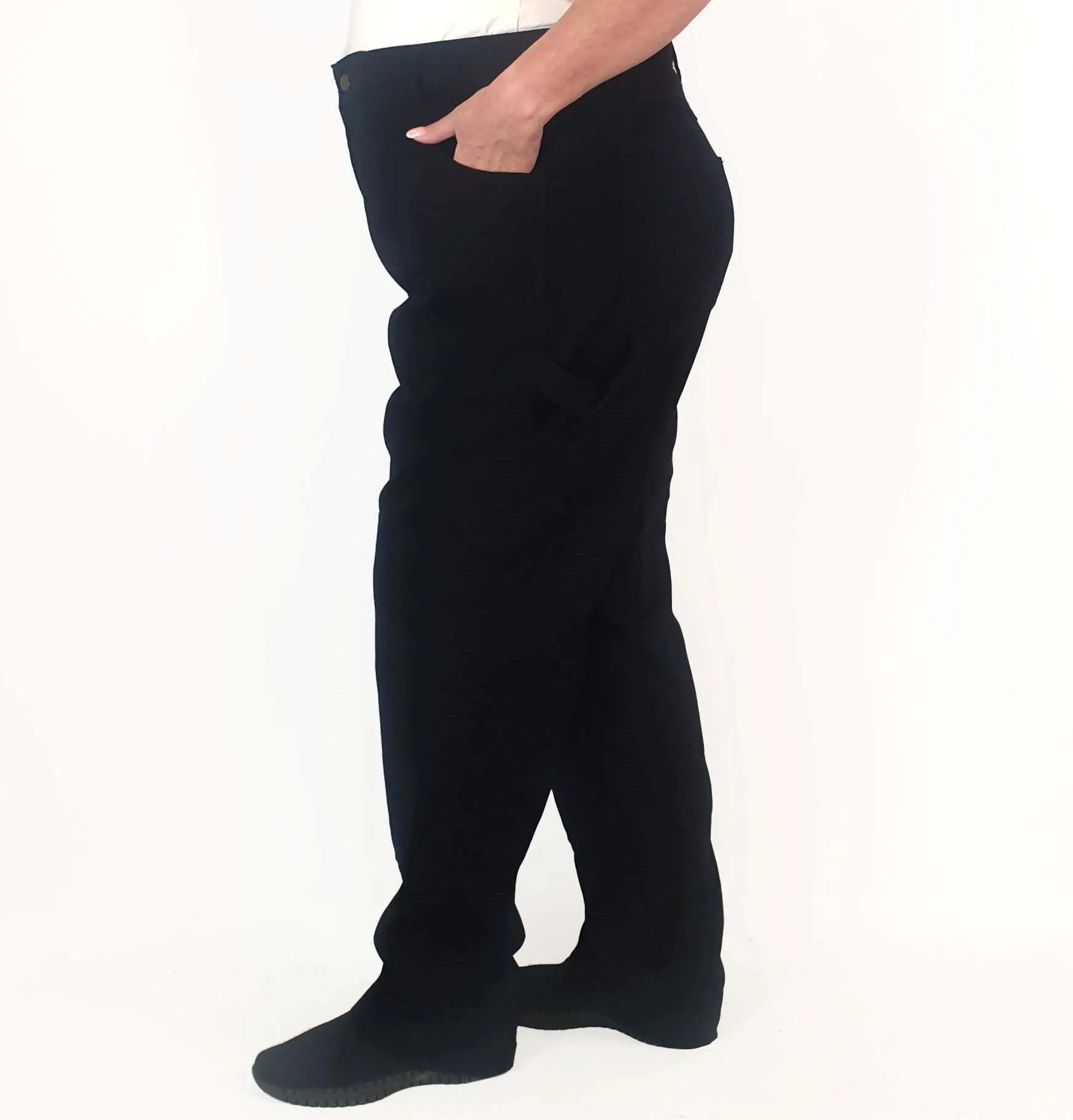 SÜK Workwear black slim pant size 18