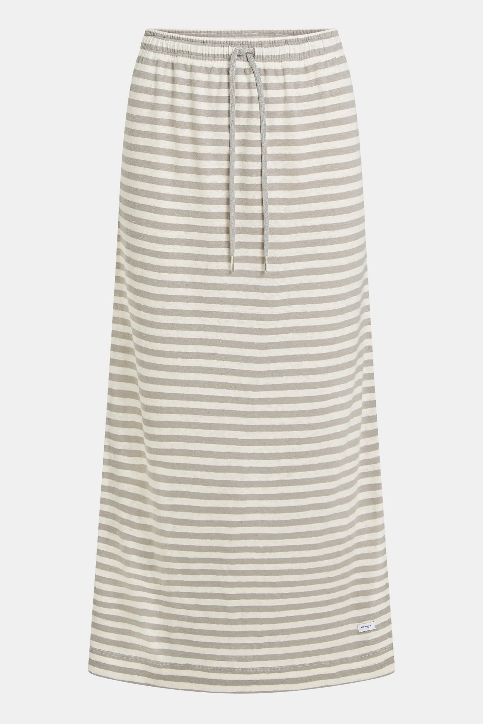 SKIRT STRIPE (S25F1649LTD) ECRU - COOL GREY