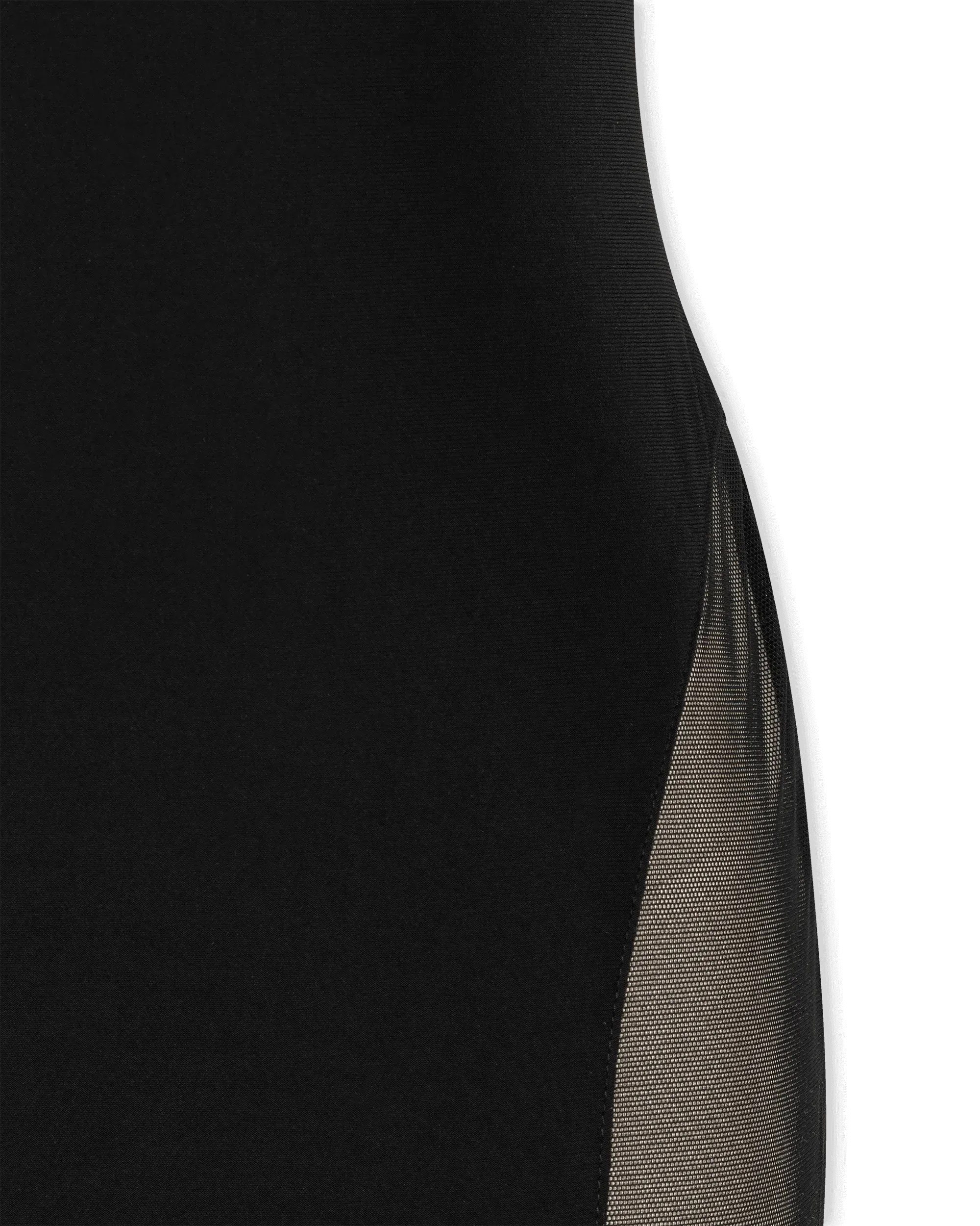 Sleeveless Crewneck Fishtail Gown