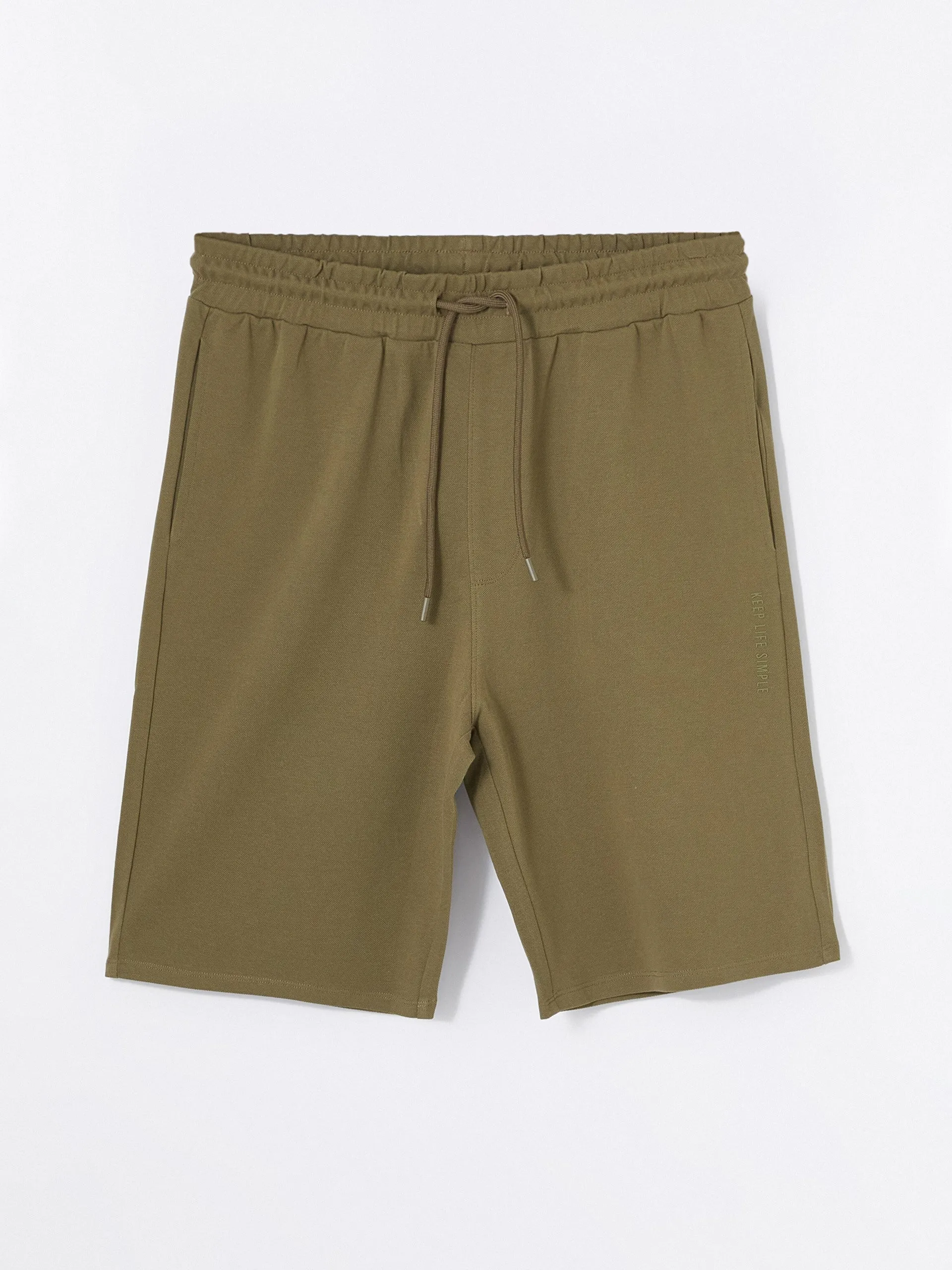 Slim Fit Men Bermuda Shorts