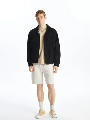 Slim Fit Men Bermuda Shorts