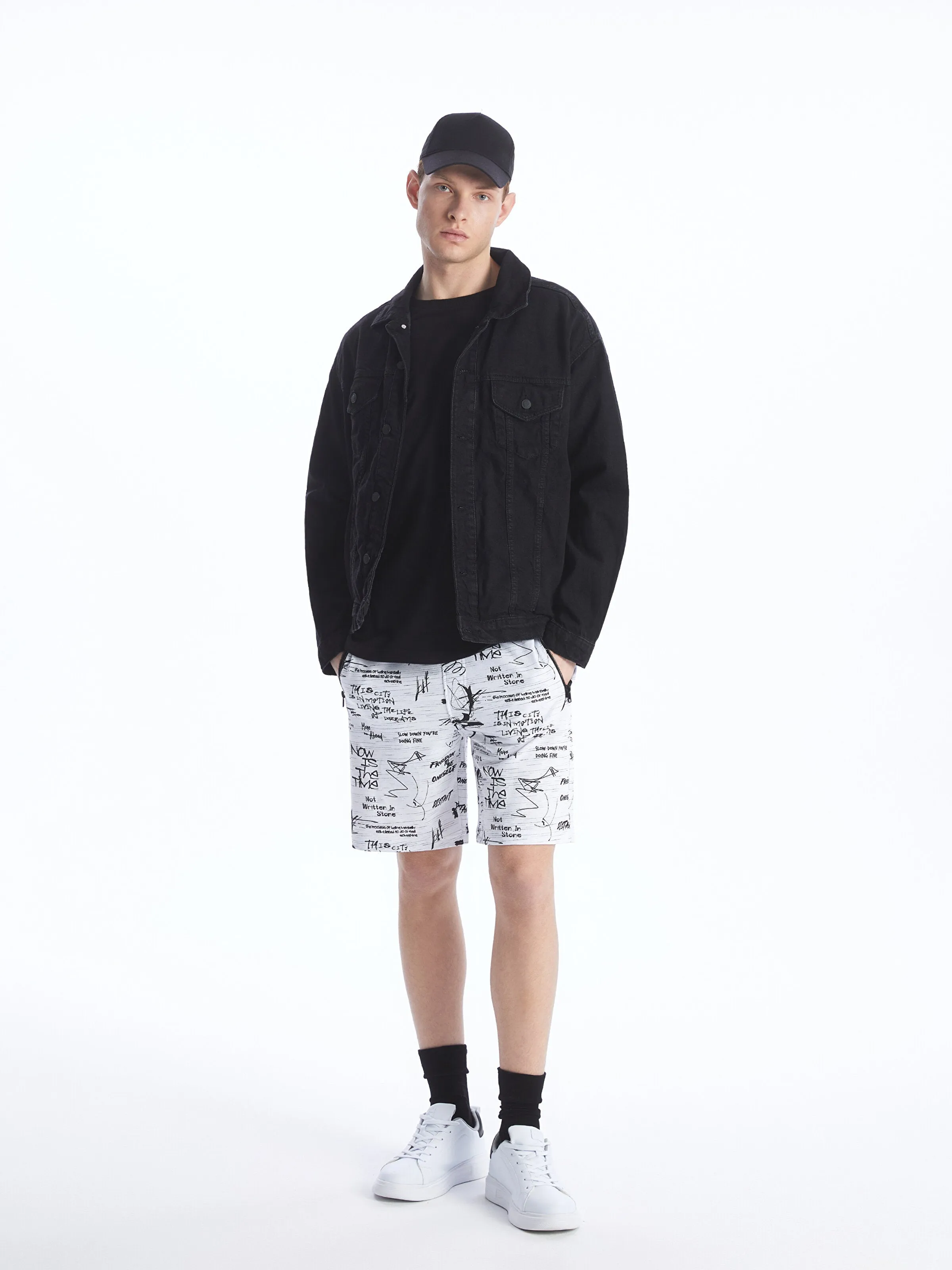 Slim Fit Men Shorts