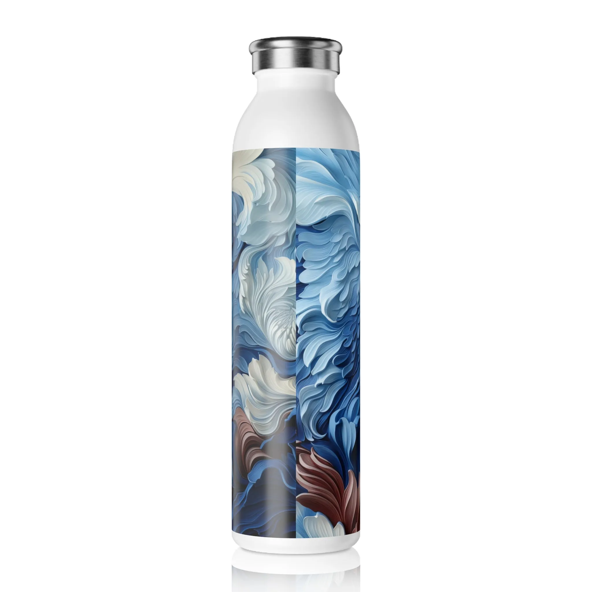 Slim Water Bottle - Elisaria Karnak Shibori
