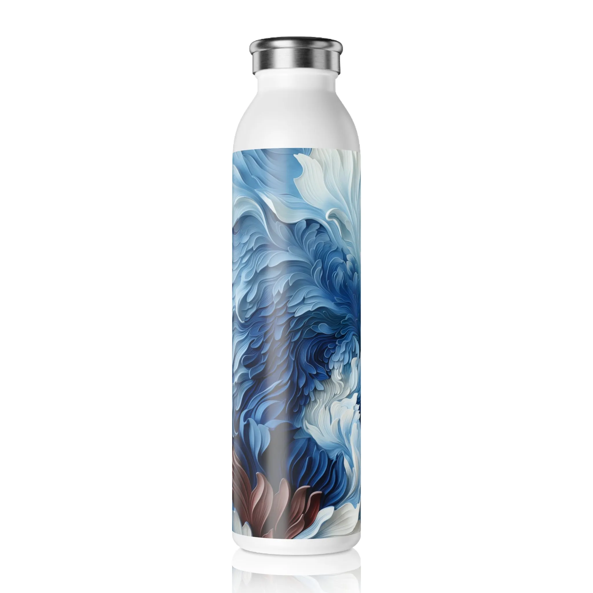 Slim Water Bottle - Elisaria Karnak Shibori