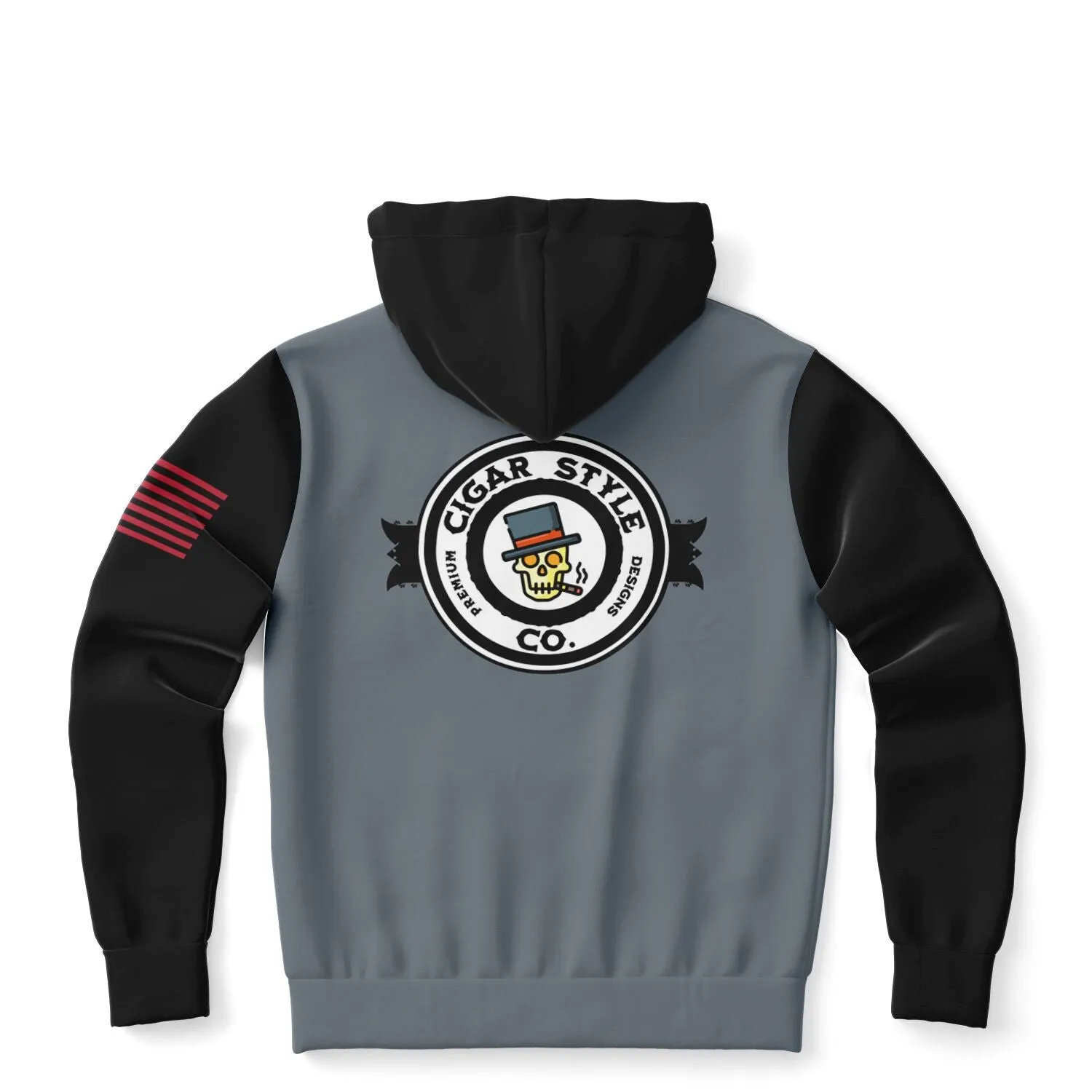 Smokin' Cigar Zip Hoodie