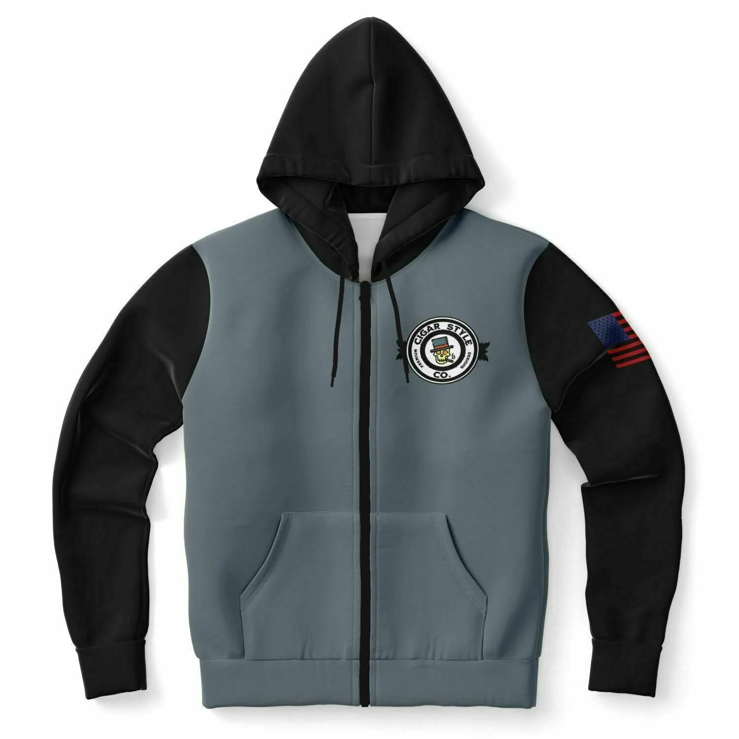 Smokin' Cigar Zip Hoodie