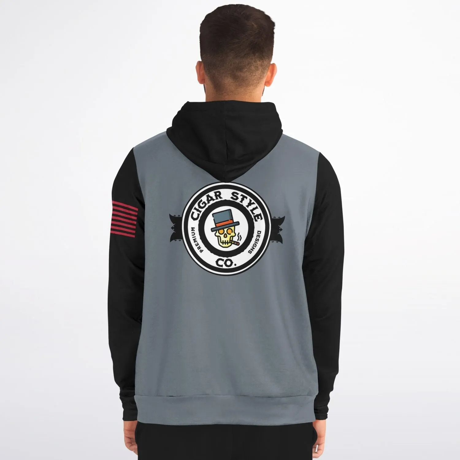 Smokin' Cigar Zip Hoodie