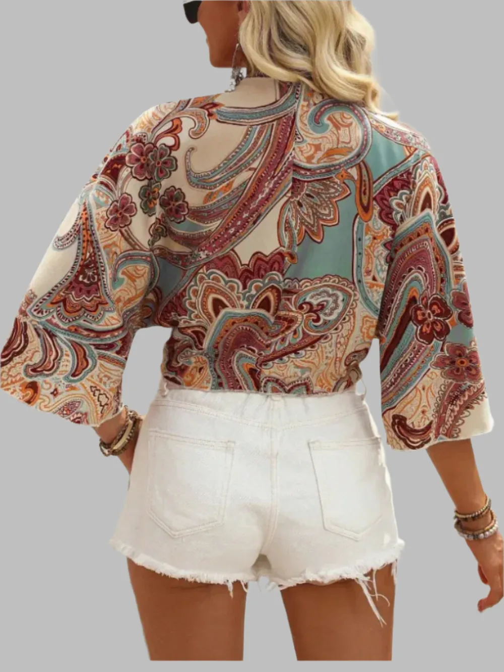 Solvivra Nomad Soul Summer Tie-Up Top
