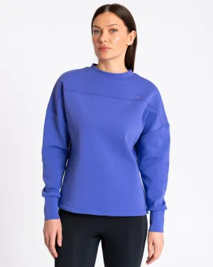 Studio Crew Sweatshirt Blue Violet