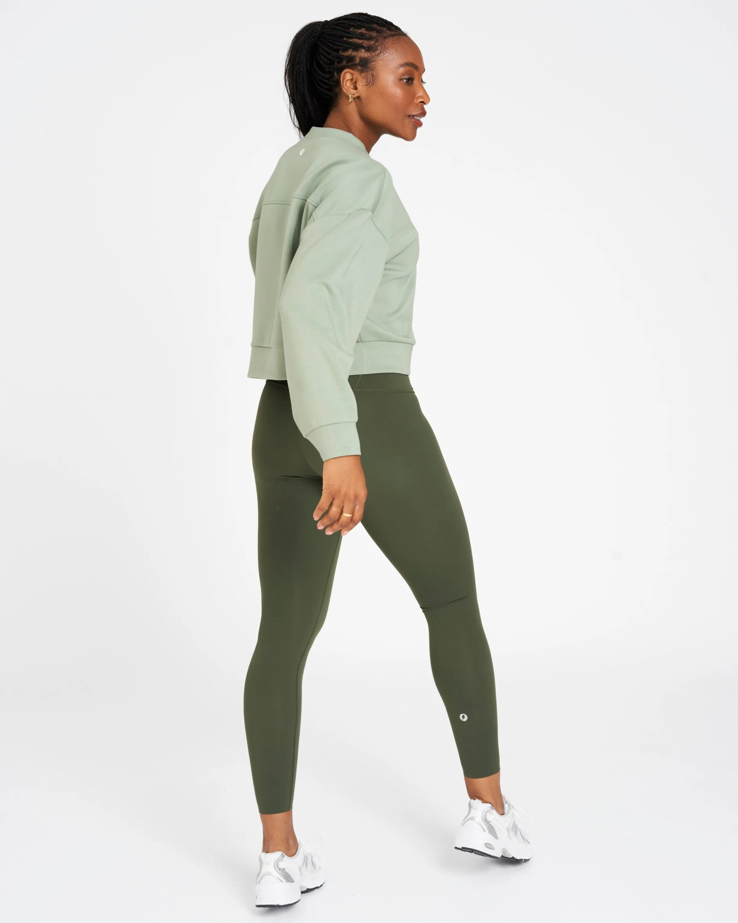 Studio Cropped Sweatshirt Lilypad