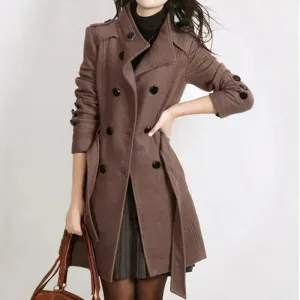 Stylish belted jacket – Autumn/Winter by Madezina
