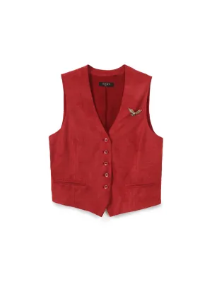 Suede Vest