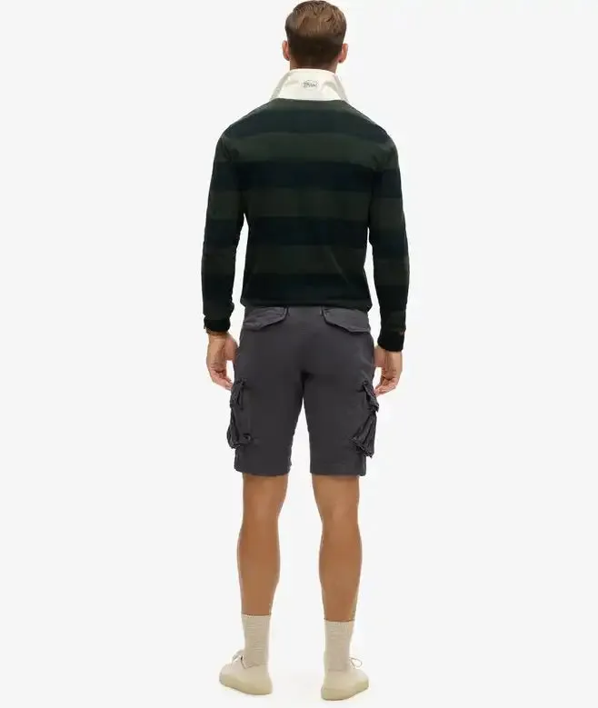 Superdry Mens Core Cargo Shorts Blackboard