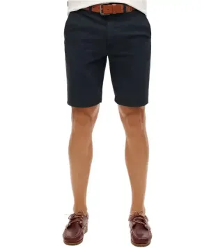 Superdry Men's Vintage Officer Chino Shorts Eclipse Navy
