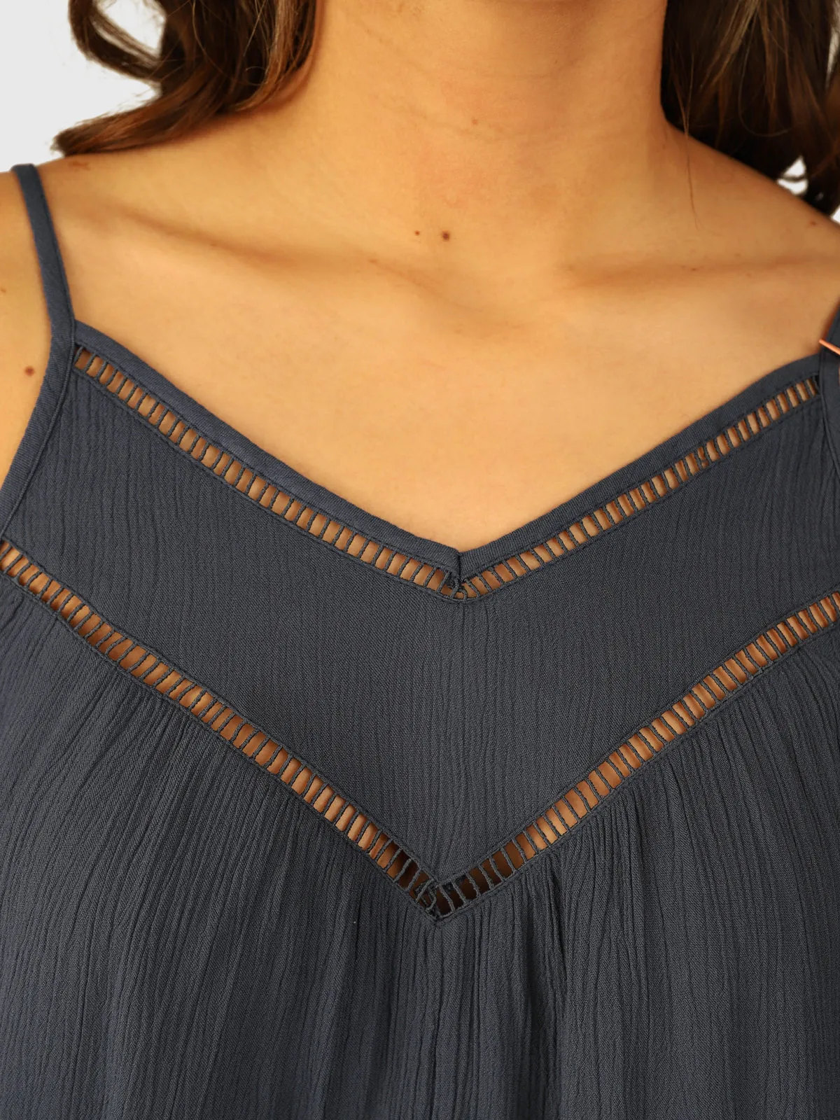 Tanye Women Top | Indigo Blue