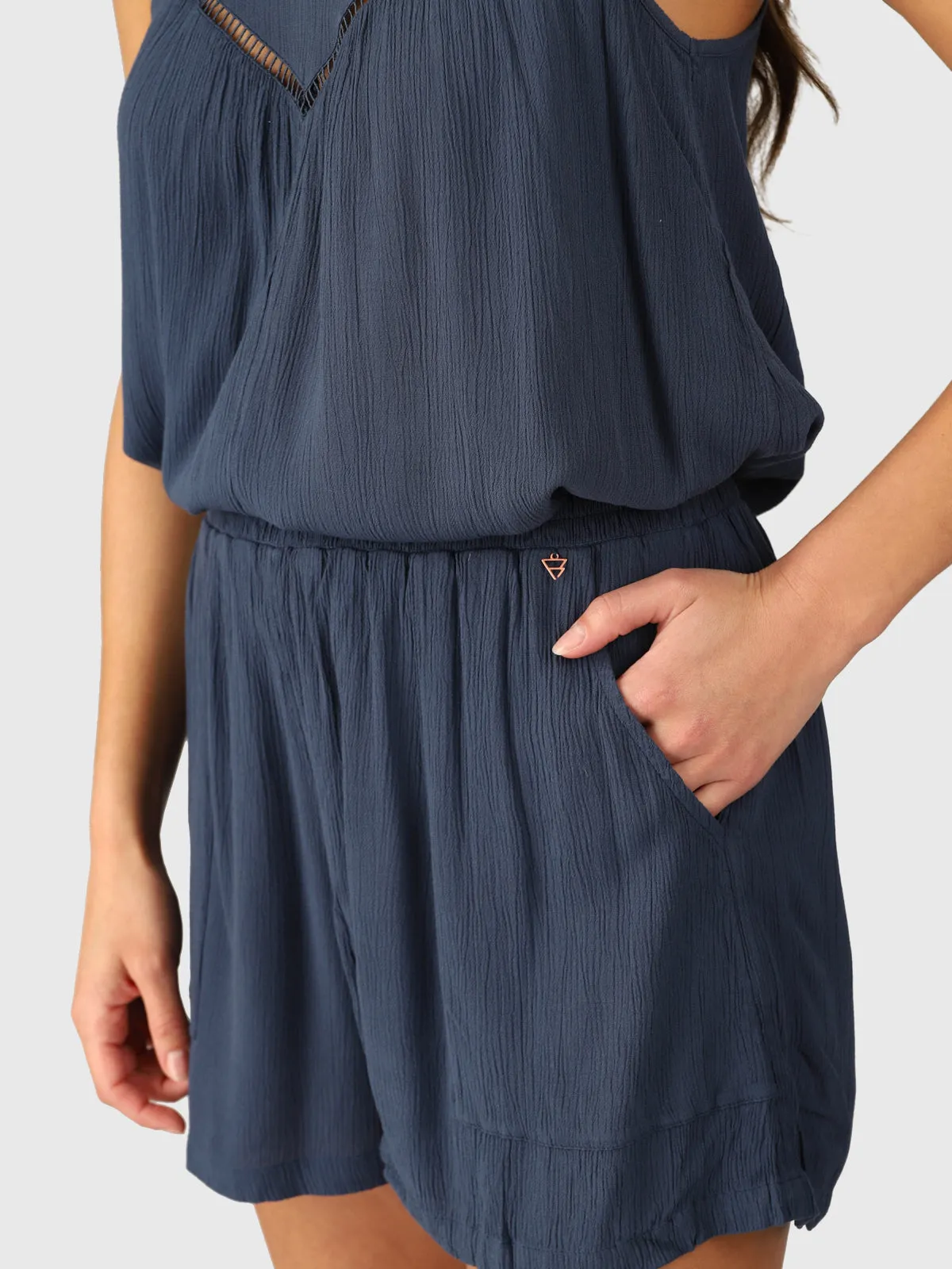 Tanye Women Top | Indigo Blue