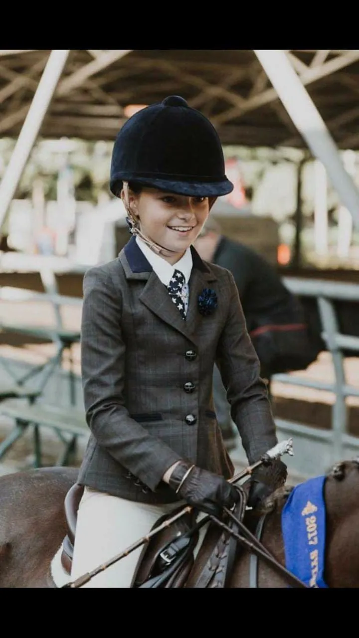 Tayla Girls Hunter Equestrian Show Jacket