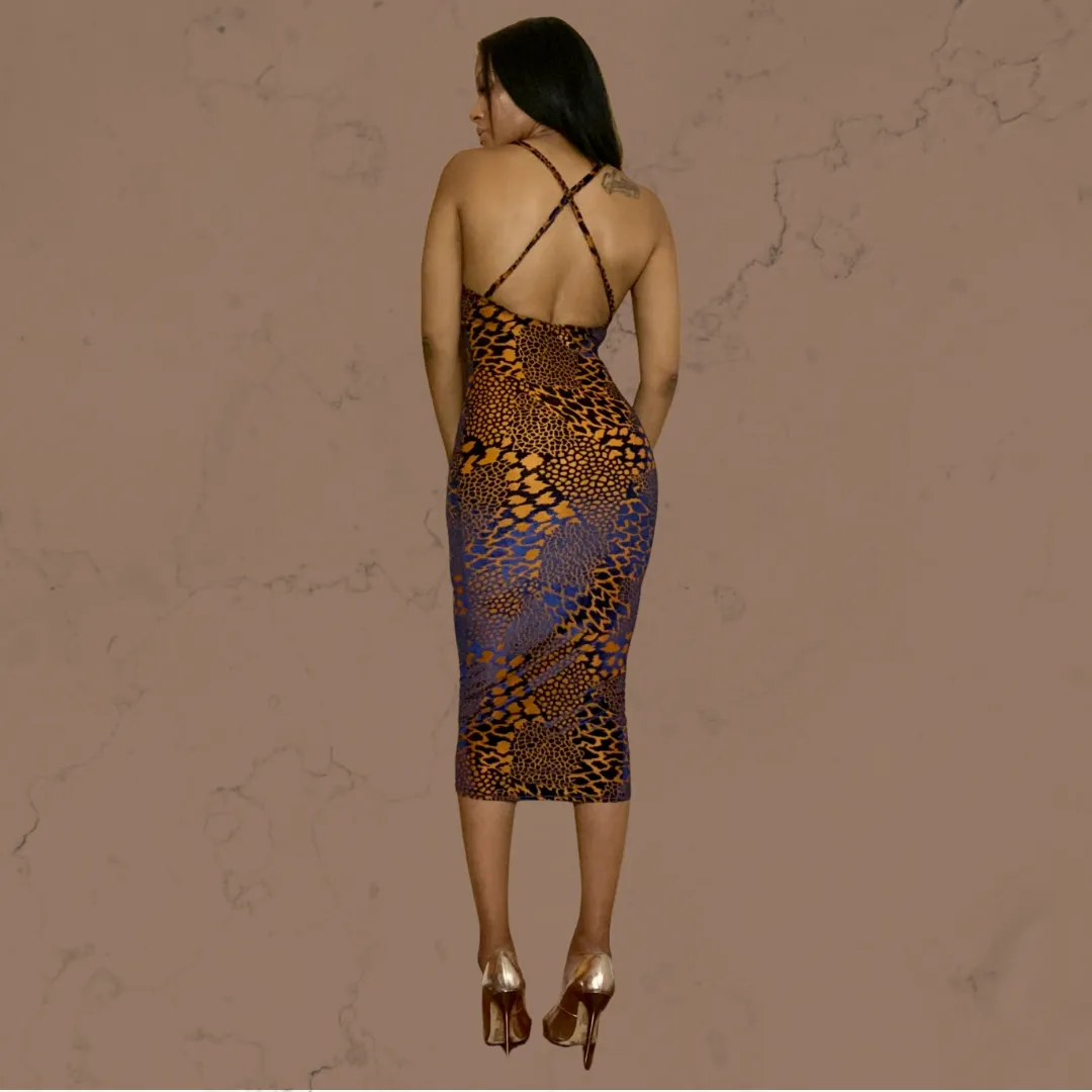 The Illusion Midi Dress