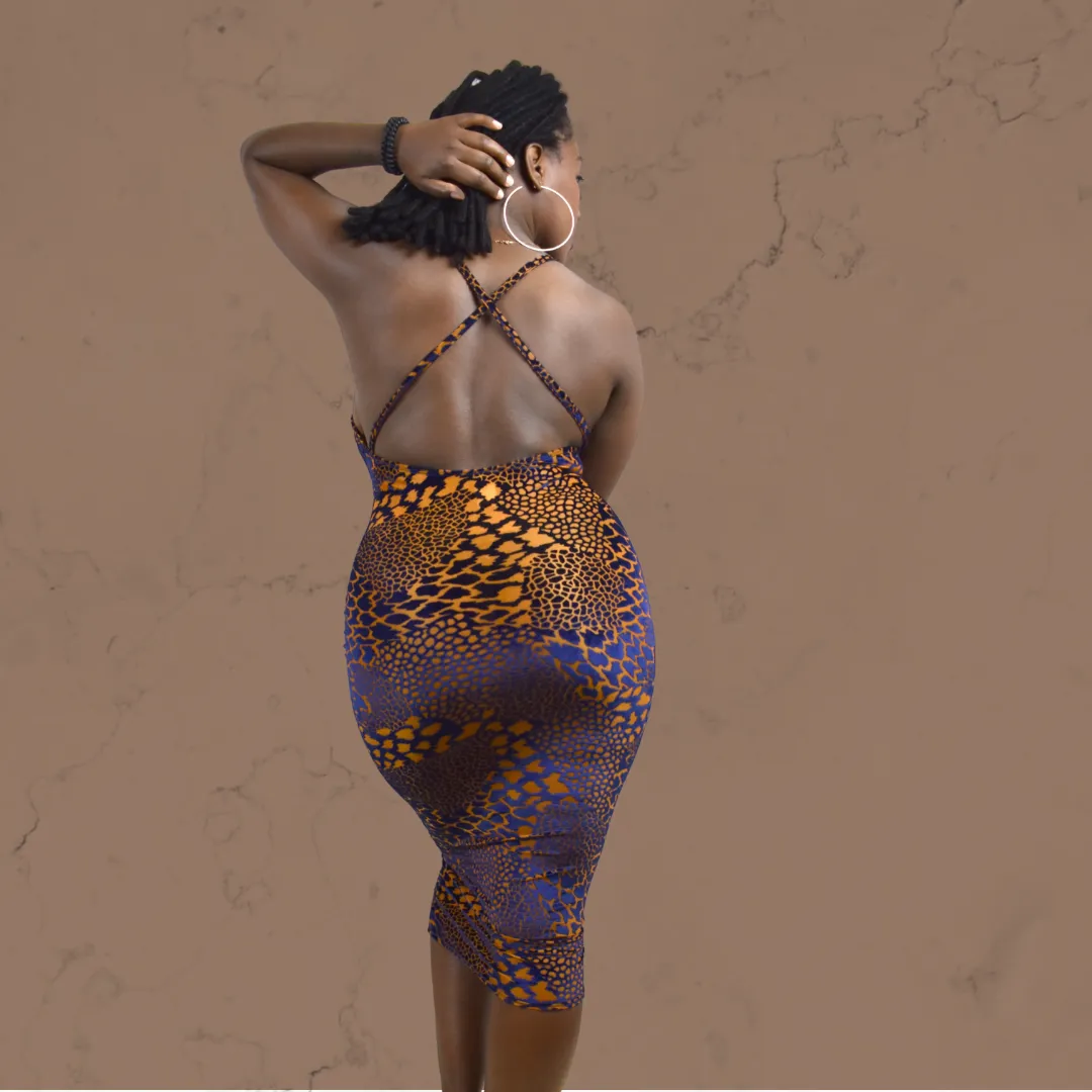 The Illusion Midi Dress