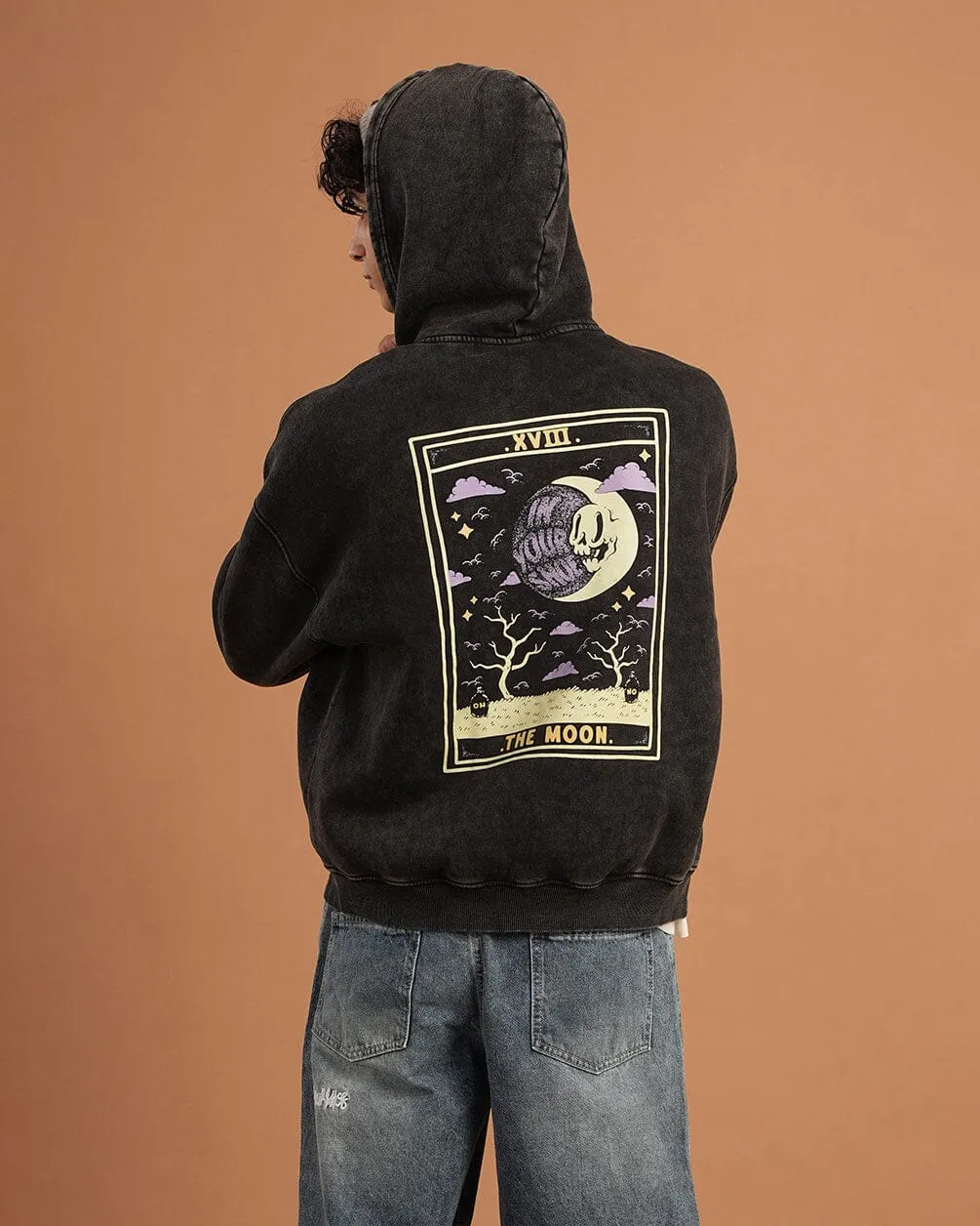 The Moon Boxy Fit Hoodie