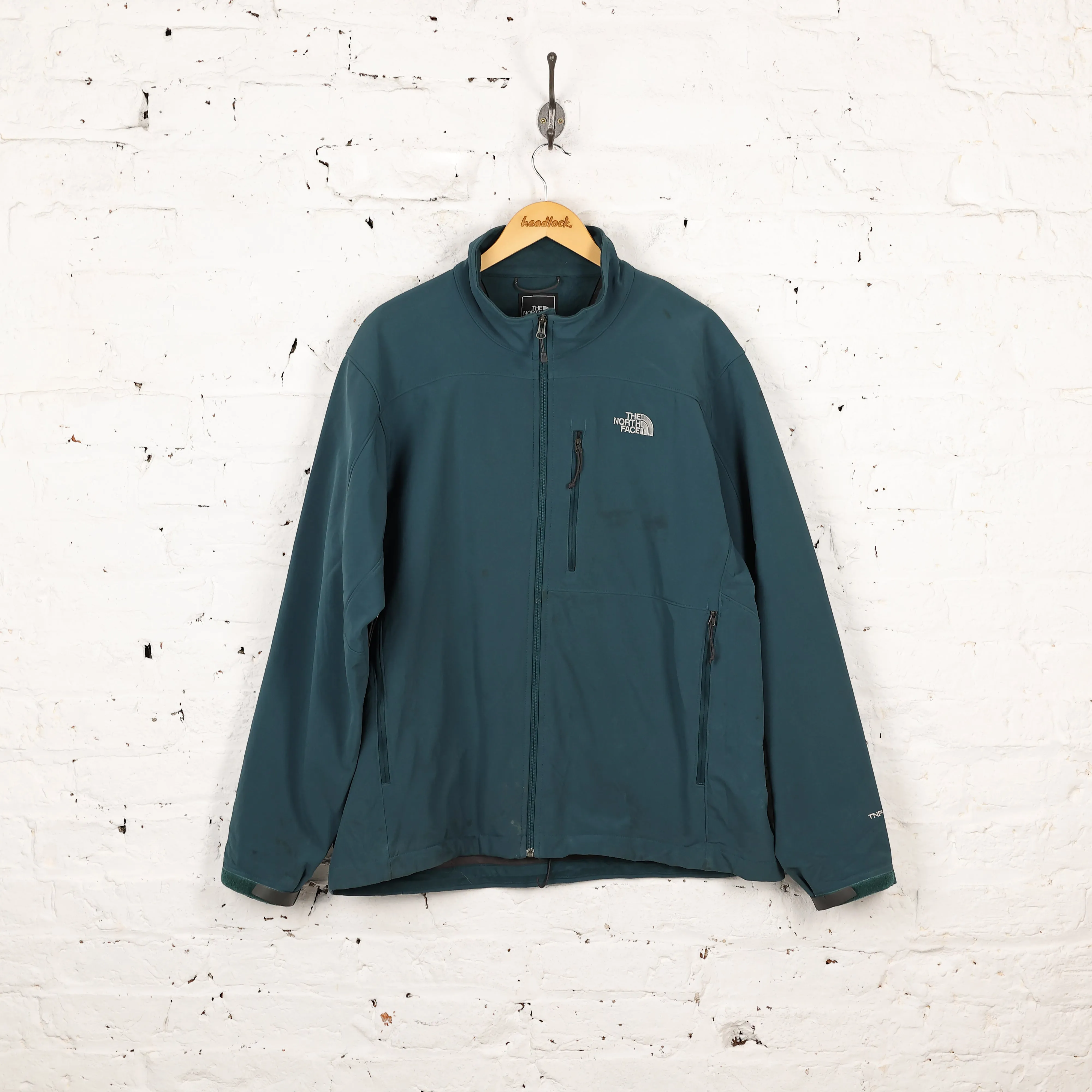 The North Face TNF Apex Shell Jacket - Green - XL