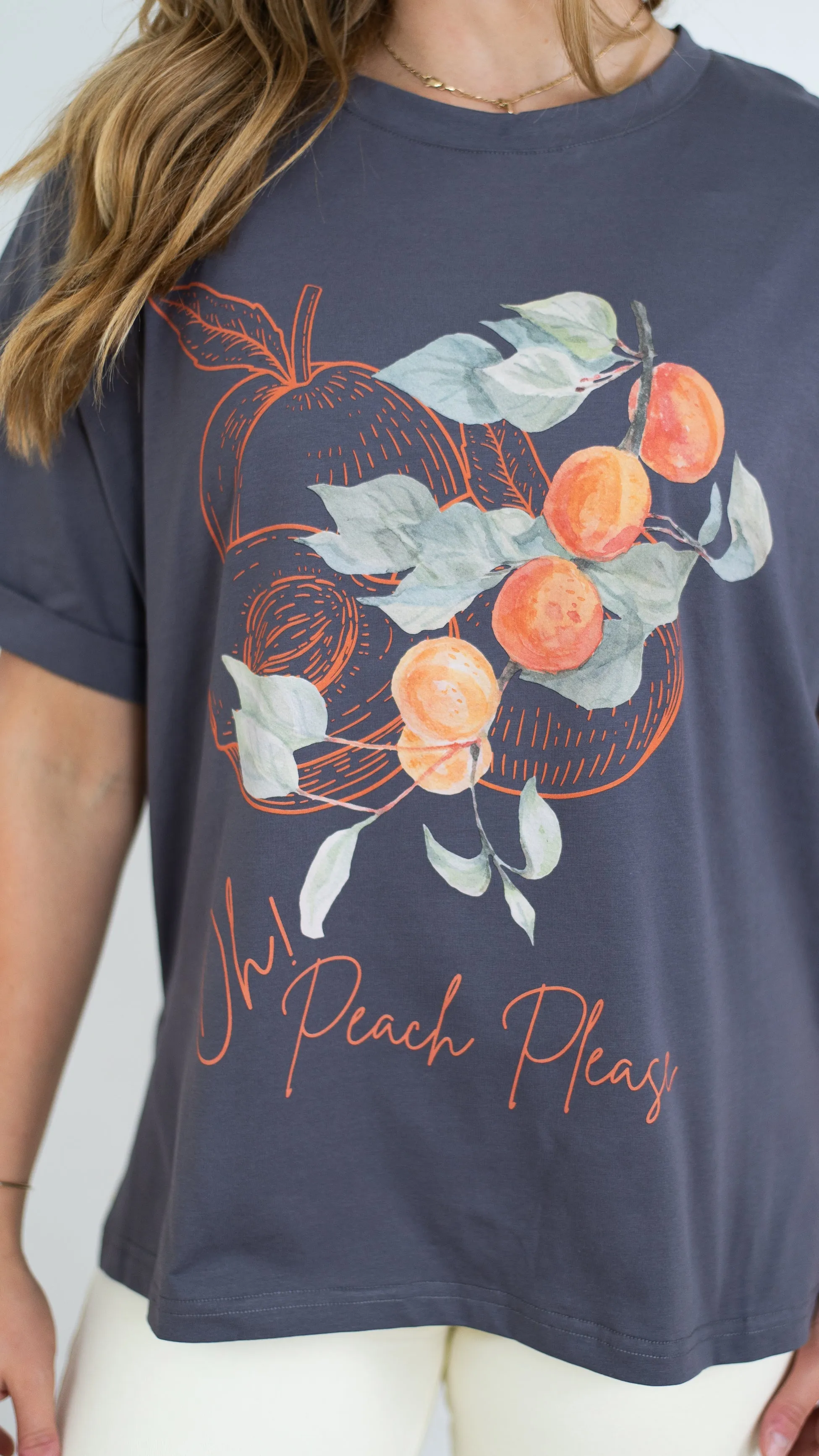 The Oh! Peach Please Tee