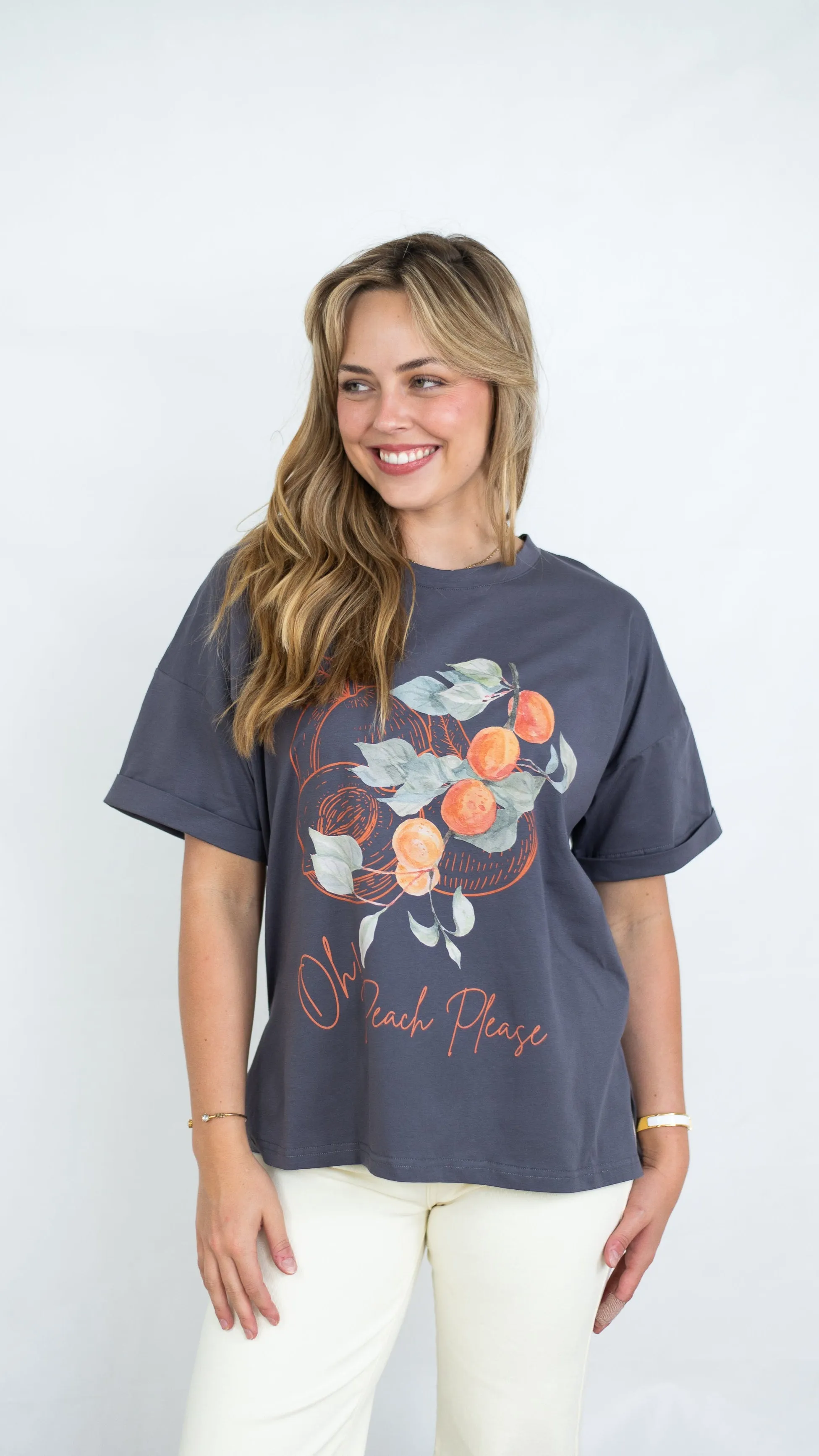 The Oh! Peach Please Tee