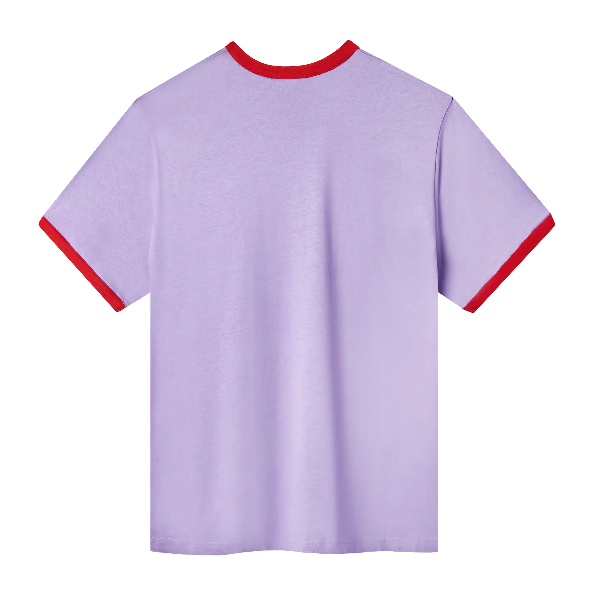 The Pleasing Loves You Ringer Tee in Violet Cherry