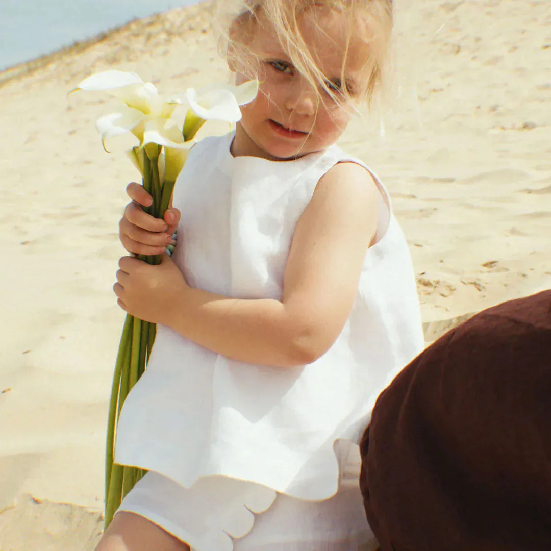 The Scarlett Singlet - White