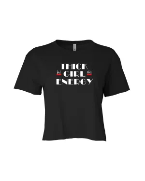 Thick Girl Energy (TGE) Crop Tee
