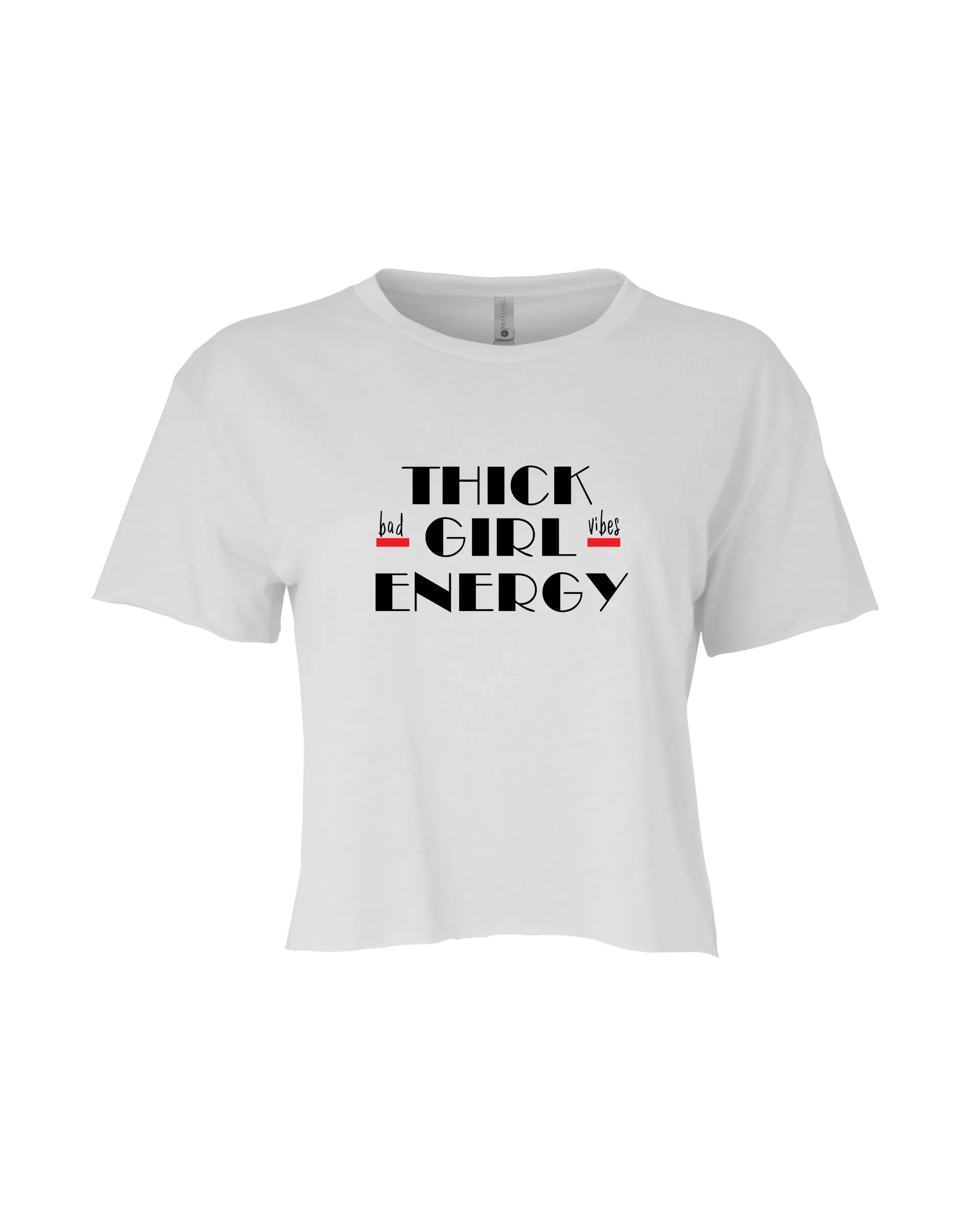 Thick Girl Energy (TGE) Crop Tee