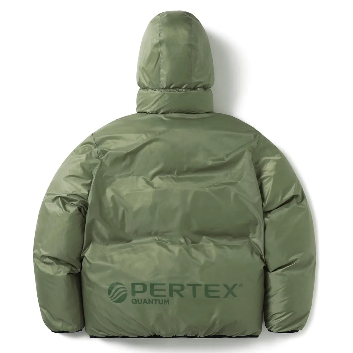 THISISNEERTHAT - PERTEX® DSN Reversible Down Jacket - Black / Green