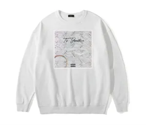To Jonathan Album Mens Relaxed Crew White