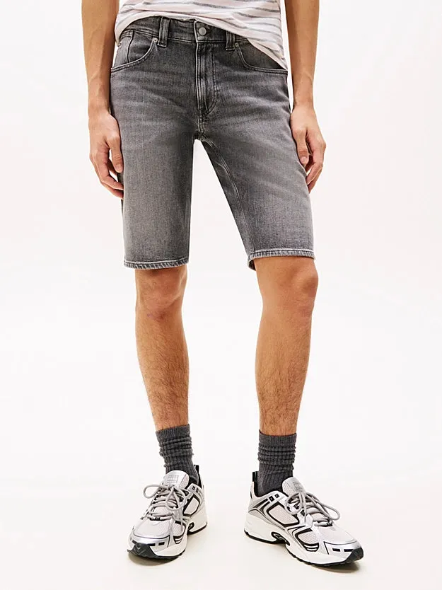 Tommy Jeans | Ronnie Jeans-Shorts mit Fade-Effekt | 1BZ Den Black