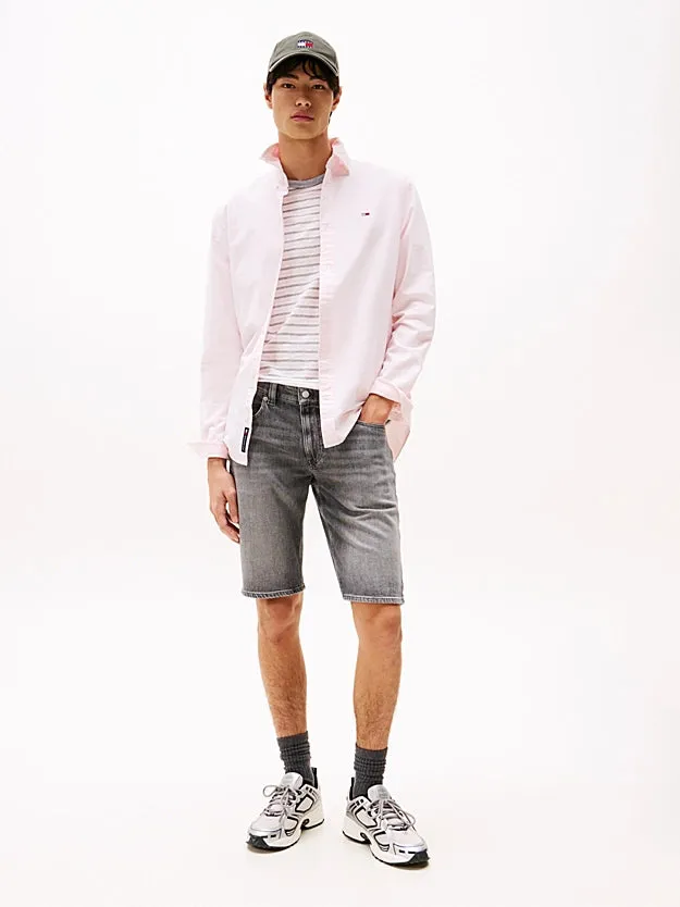 Tommy Jeans | Ronnie Jeans-Shorts mit Fade-Effekt | 1BZ Den Black