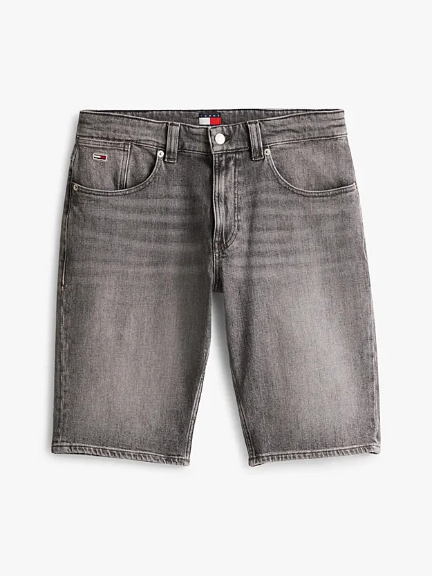 Tommy Jeans | Ronnie Jeans-Shorts mit Fade-Effekt | 1BZ Den Black