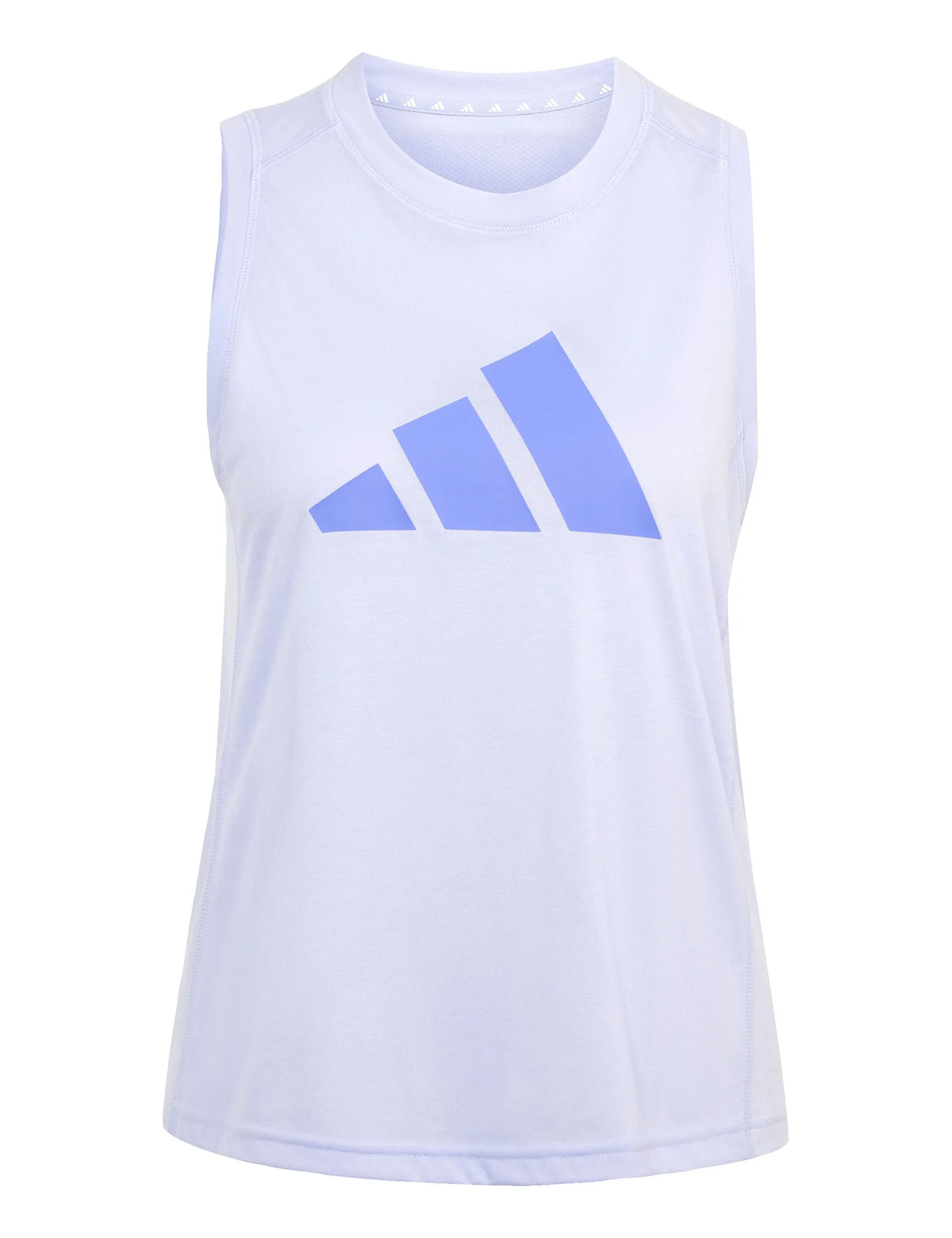 Train Essentials Big Performance Logo Training Tank Top - Violet Tone/Semi Cobalt Blue