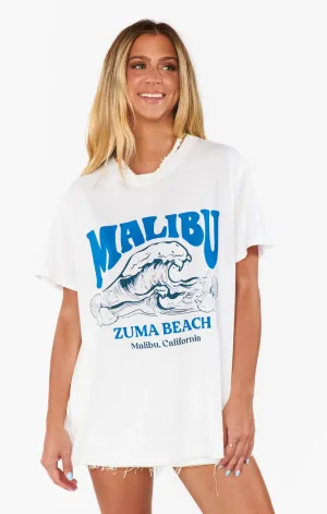 Travis Tee Malibu Beach Graphic