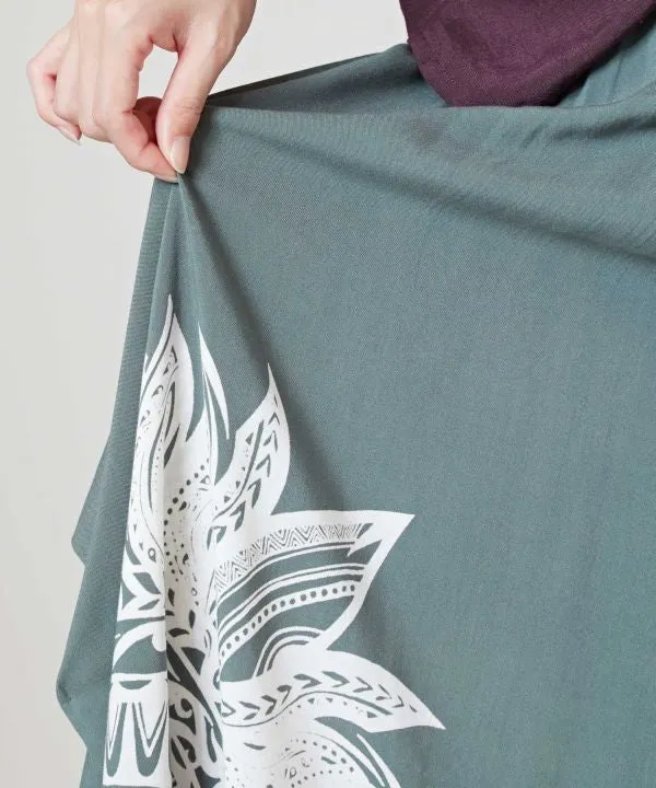 Tribal Flower Long Skirt