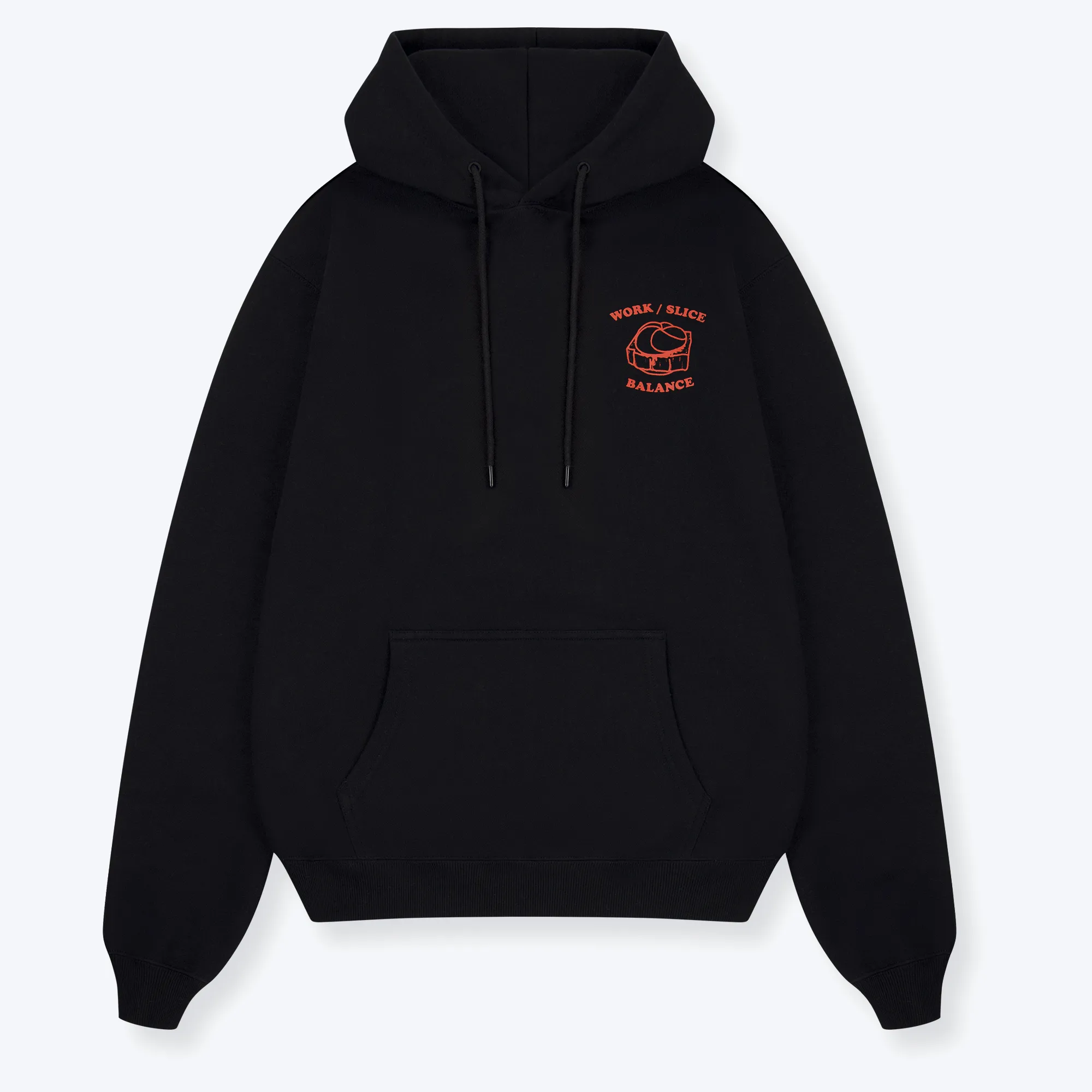 Unisex Hoodie WORK SLICE BALANCE schwarz