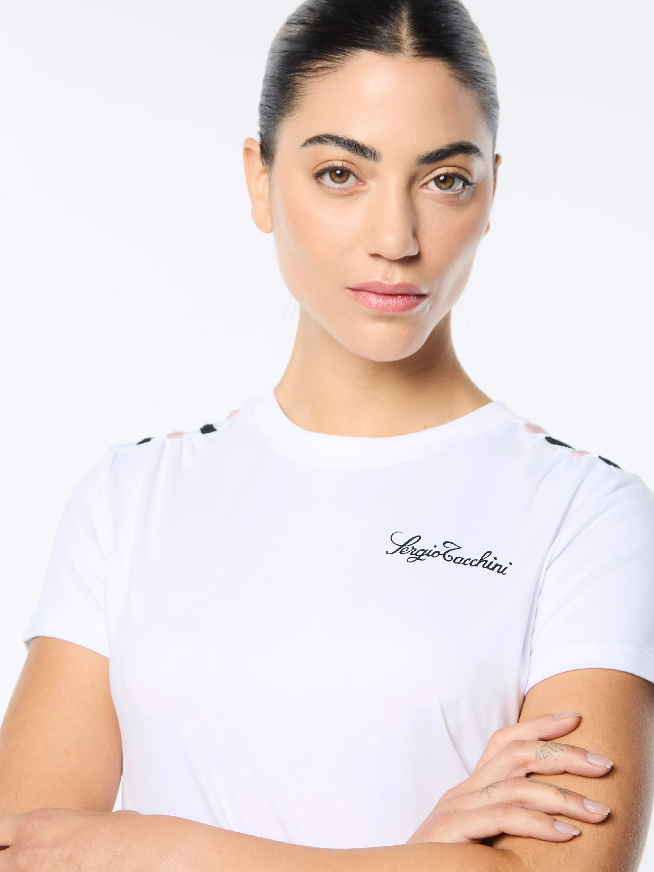 Verona Crop Top- Brilliant White
