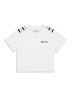 Verona Crop Top- Brilliant White